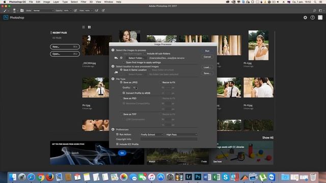 Пакетная обработка в Photoshop. Экономим время с помощью Image Processor смотреть онлайн