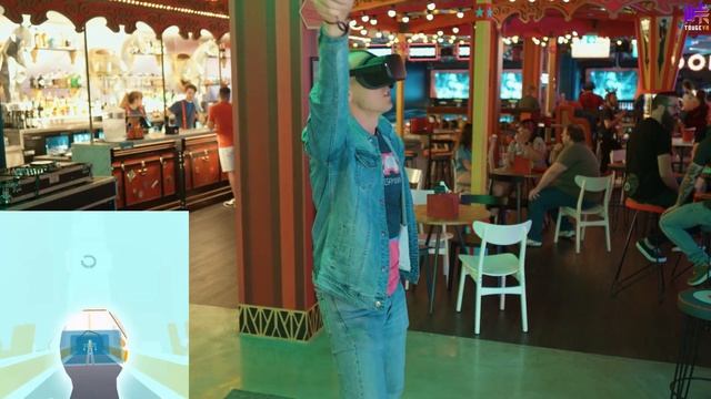 VR in Public | OhShape on Oculus Quest | Beat Saber 360° смотреть онлайн