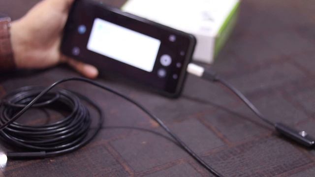 USB Endoscope Inspection Waterproof  Digital HD Camera 6 Adjustable LED Light For Smartphone