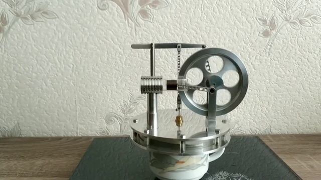 Самодельный двигатель Стирлинга (DIY Stirling engine) смотреть онлайн
