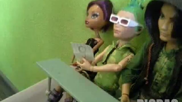 Стоп моушен монстер хай, Мисс 2015 года! !!танцы #picpac #stopmotion #monsterhigh смотреть онлайн