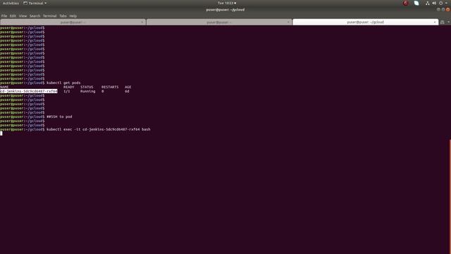 How to SSH to Kubernetes POD смотреть онлайн