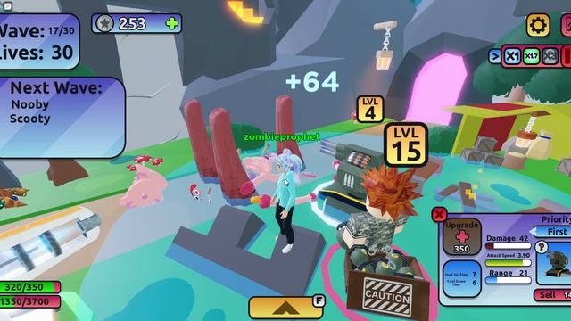 Roblox Monster TD simulator (Beta) смотреть онлайн