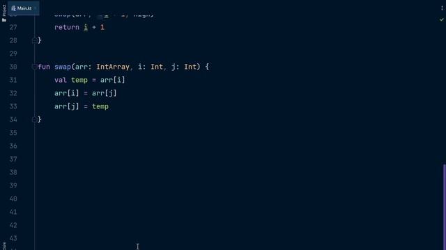Quick Sort Algorithm in Kotlin смотреть онлайн