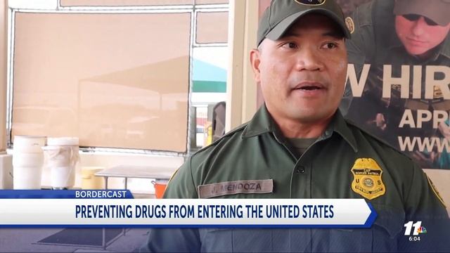Highway 86 Border Patrol checkpoint sees more drugs coming through - News 11's Wiley Jawhary ... смотреть онлайн