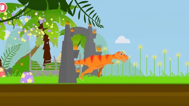 Dinosaur Jurassic Rescue - Help dinosaurs locked in cages | Yateland Games For Kids смотреть онлайн
