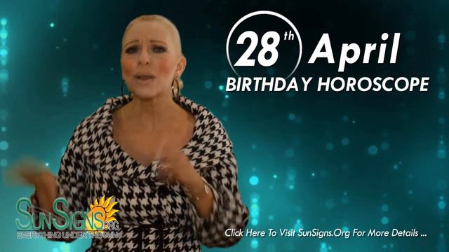 April 28th Zodiac Horoscope Birthday Personality - Taurus - Part 1 смотреть онлайн