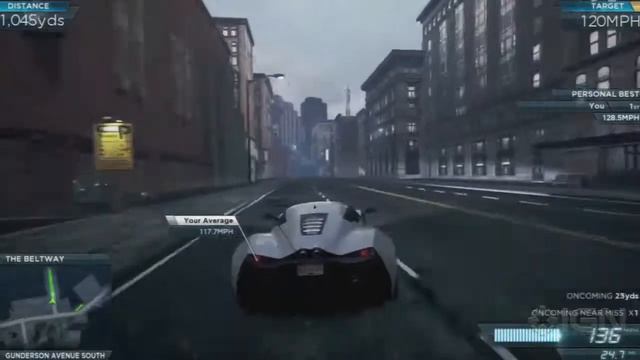 Need For Speed Most Wanted - Marussia B2 - Downgraded Speed Run смотреть онлайн