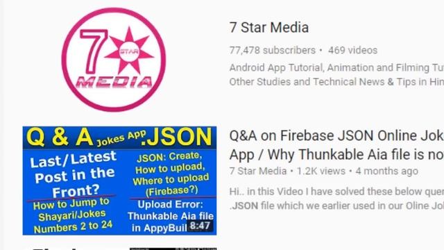 Make Android Jokes App or Status App with Add to Favorite Option | App Creation using JSON file смотреть онлайн