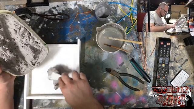 projet gundam à la portée de tous PART6 - realoisation du socle et du moule de la dalle en béton смотреть онлайн