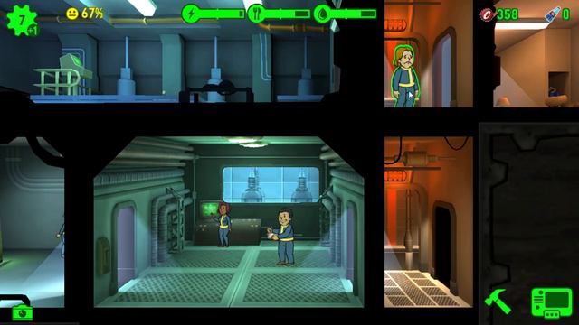 Fallout Shelter 2021 08 19 16 30 33 ПРОХОЖДЕНИЕ 1 смотреть онлайн