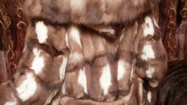 Эксклюзивная, новая шубка из меха куницы.wmv смотреть онлайн