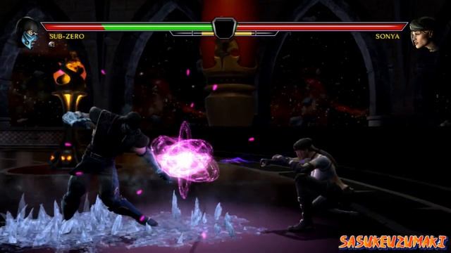 Mortal Kombat Vs DC Universe - Sub-Zero Playthrough - Very Hard (MK Universe) смотреть онлайн