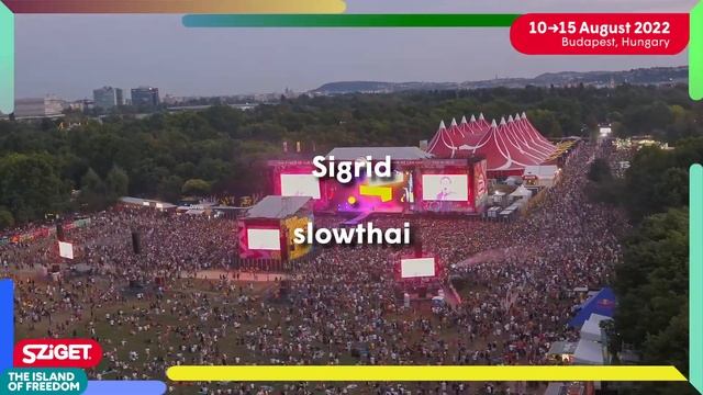First lineup announcement is here! #SZIGET2022 смотреть онлайн