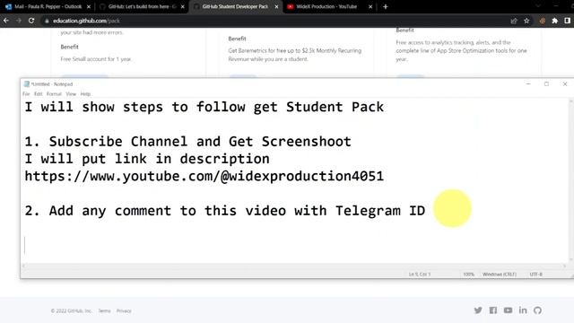 How To Get GitHub Student Pack For Free without EDU mail | GitHub Student Developer Pack | Giveaway смотреть онлайн