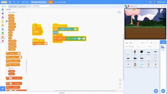 Scratch | Scrolling Platformer Tutorial (Ep6) смотреть онлайн