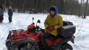 Обзор квадроцикла Honda TRX500FA.