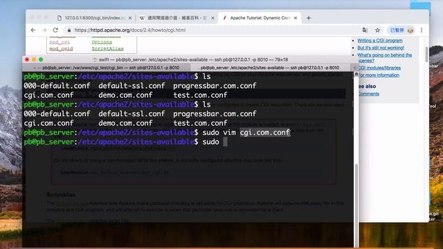 [Ubuntu][Apache][CGI] CGI與Module#01. 動態網頁的基礎，基本CGI原理與示範 смотреть онлайн