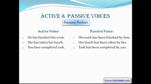 Present Perfect Passive voice смотреть онлайн