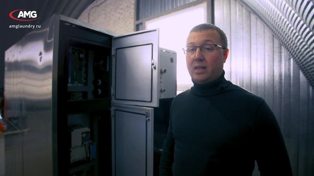 Промышленная стиральная машина AMG SHS-2040, 40 кг. Обзор. смотреть онлайн