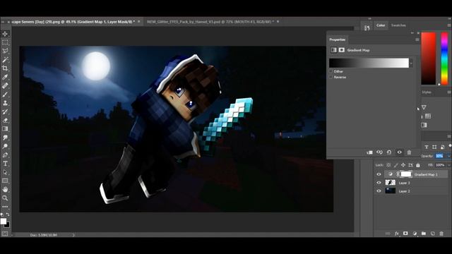 Tutorial - Render Effects, Lighting and Color Correction (Minecraft Graphics) смотреть онлайн