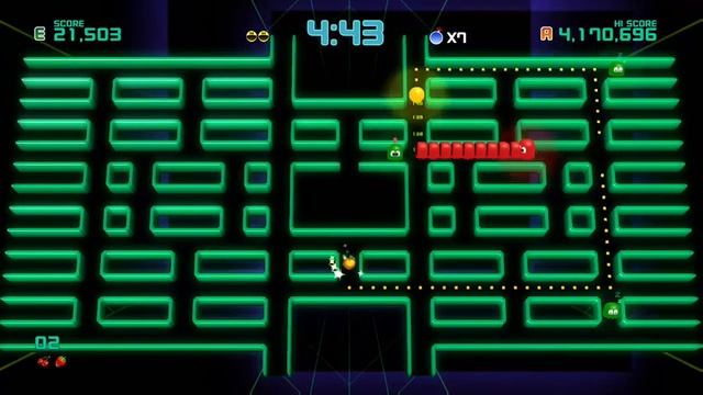 PAC-MAN™ Championship Edition 2 - 'SCORE ATTACK - REGULAR 4' (90G Achievement Guide) смотреть онлайн