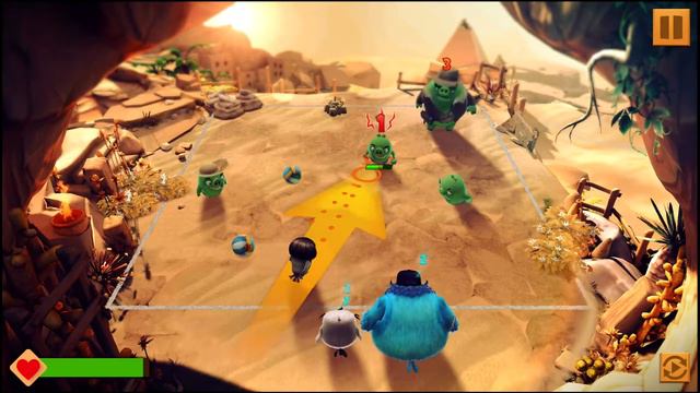 Angry Birds Evolution - Great Pyramid Boss Defeated! смотреть онлайн