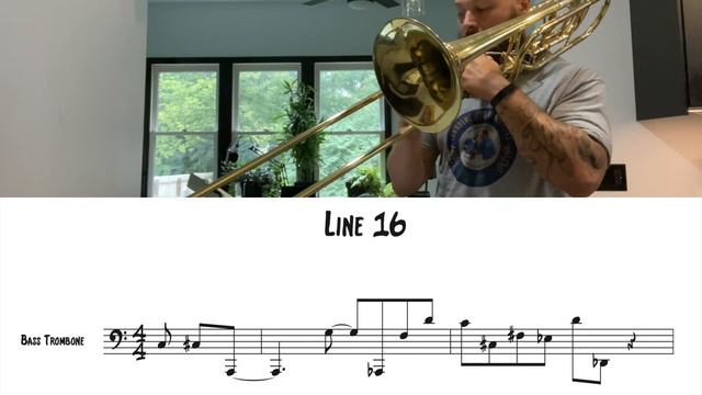 Colby Norton Bass Trombone Line #16 смотреть онлайн
