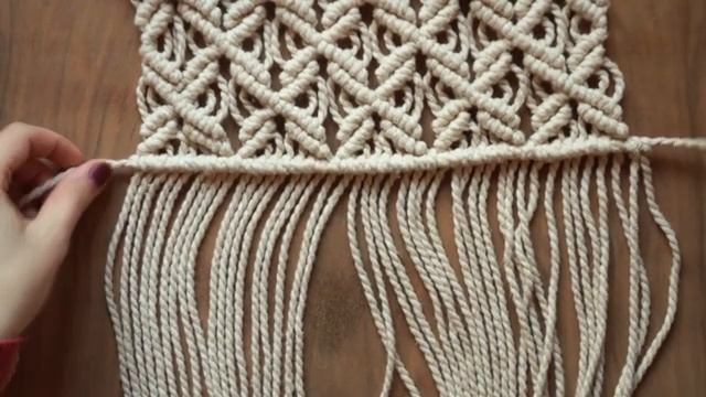 Подробный мастер-класс по панно-органайзеру Интерьерный декор макраме ?_[360p] смотреть онлайн