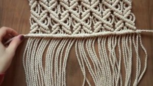 Подробный мастер-класс по панно-органайзеру  Интерьерный декор макраме ?_[360p]