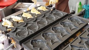 Пуноппанг/#Сладкие_рыбки_на_корейском_рынке/붕어빵_광장시장/#Корейская_уличная_еда