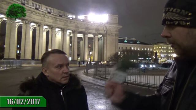 #52 REAL CENTER Соцопрос 16/02/2017: Вы знаете десять заповедей? РПЦ отделена от государства? смотреть онлайн