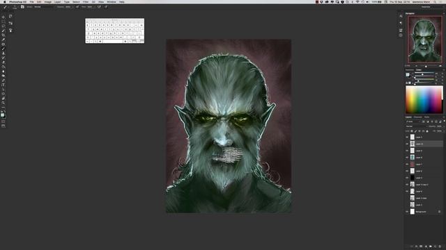 Halloween Special: Werewolf Speed-Sketch [4 mins] смотреть онлайн