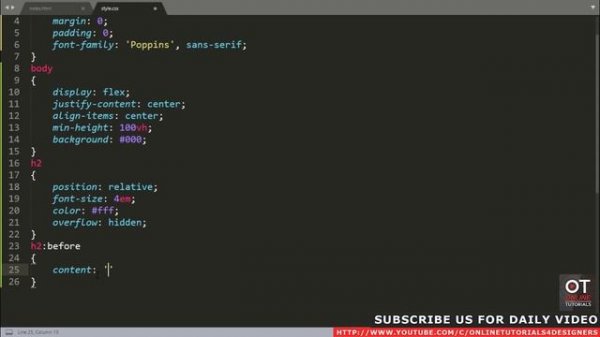Text Fade in and Fade Out CSS Animation Effects | Html5 CSS3 Animation