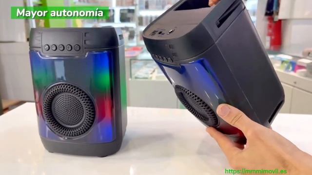 ✅【Altavoz Bluetooth】Luces LED ?Mod: ZQS1443? смотреть онлайн