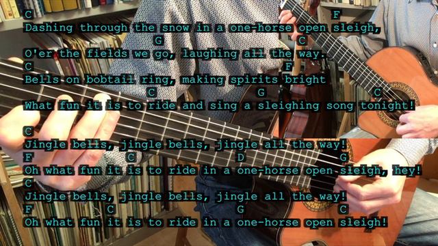 Jingle Bells - (Guitar duo) смотреть онлайн