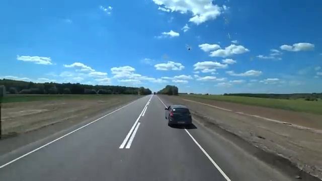 Проезжаю Тулу, Орёл по трассе М2 еду в Курск. Дальнобой по России. смотреть онлайн