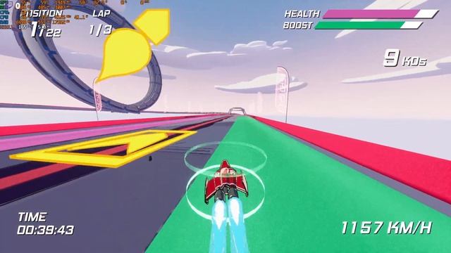 Aero GPX Demo gameplay (F-Zero like game) смотреть онлайн