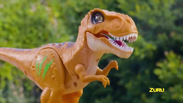 NEW from ZURU Robo Alive! Fire Breathing & Ice Blasting Dragons They Roar Like Real Dragons смотреть онлайн