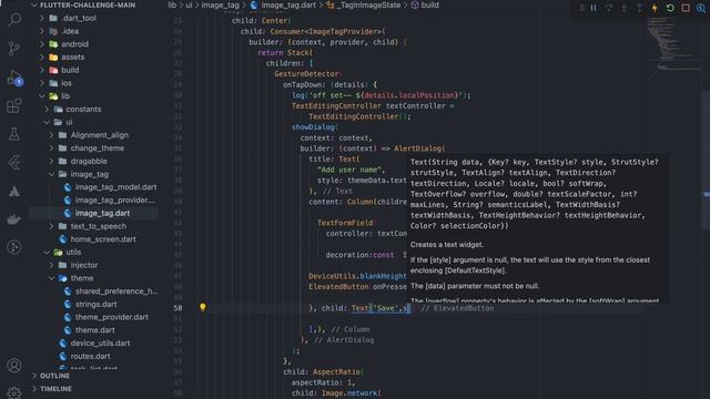 How to use tags user in image like instagram in flutter | Speed Code | Android | IOS | смотреть онлайн