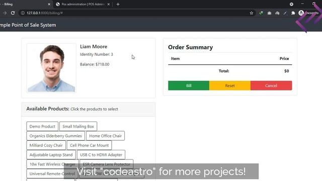 Simple Point of Sale System in Django with Source Code - CodeAstro смотреть онлайн