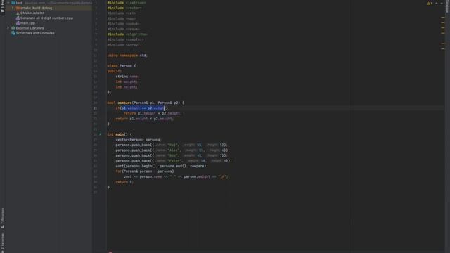 C++ Vector sorting with comparator function | Custom Sorting | Vector | STL смотреть онлайн