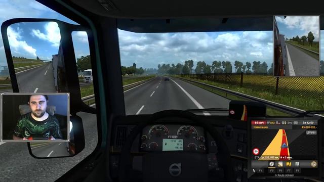 Euro Truck Simulator 3049 КМ. Финляндия Великобритания смотреть онлайн