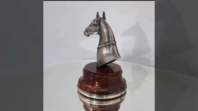 Серебряная фигурка на яшме "Ахал-теке" смотреть онлайн