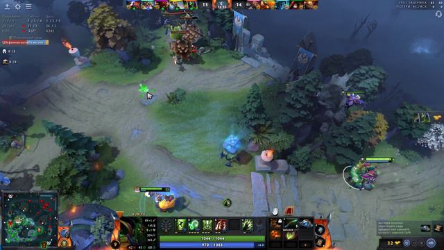 Dota 2 , неплохая игра на рубике , выиграли оверпик смотреть онлайн