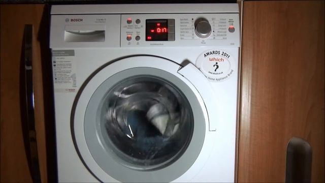 Bosch Logixx WAS32461 Washing Machine : Sports Speed Perfect + Reduced Ironing (complete)
