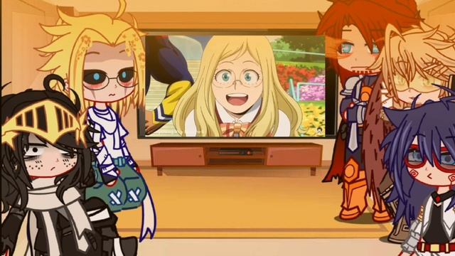 Pro Heroes React to Deku Blushing Around Girls || mha/bnha || Gacha || смотреть онлайн