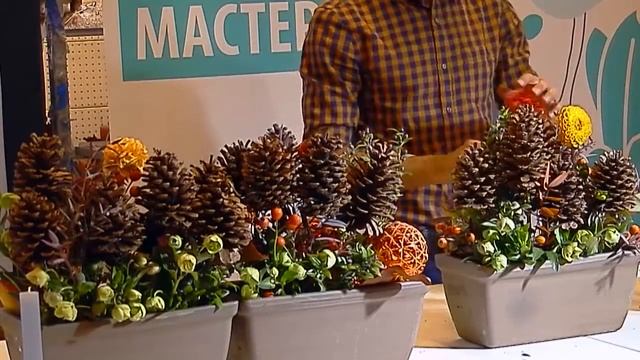 7ЦВЕТОВ-Декор мастер-класс «Новогоднее оформление 2016: тренды и коммерческие решения» (5) смотреть онлайн