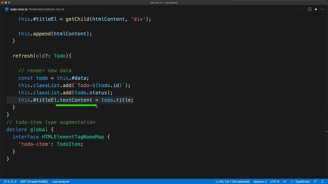 Rust Web App - 3/3 - FRONTEND #RealDOM смотреть онлайн