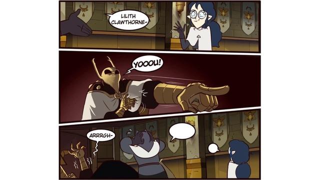 AN ENCOUNTER WITH THE PAST - THE OWL HOUSE COMIC смотреть онлайн